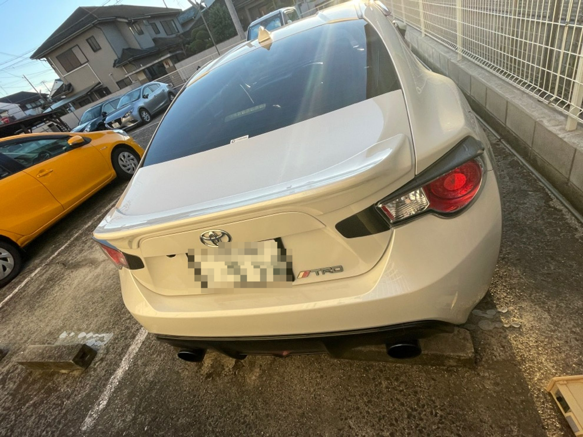 外装後方