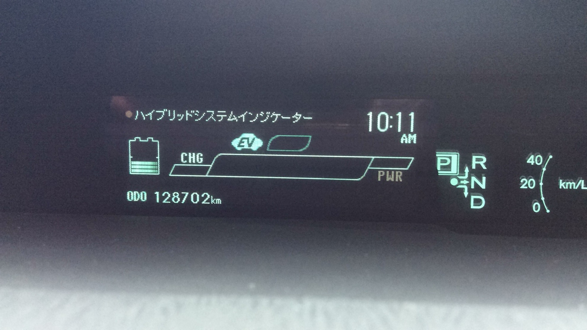 内装メーター