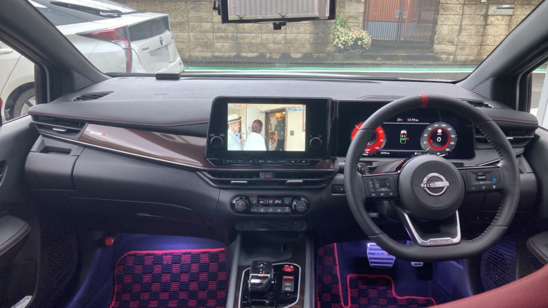 内装インパネ全体