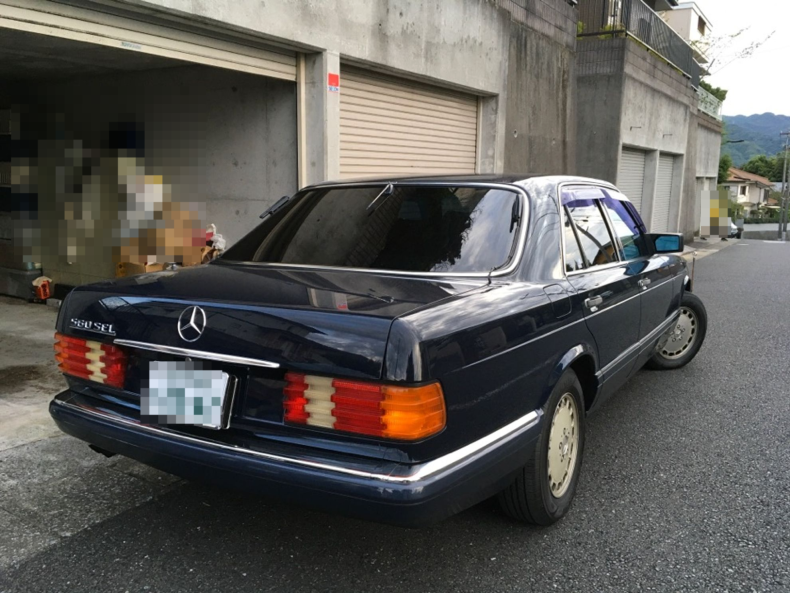 外装左後方