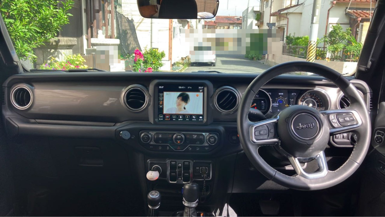 内装インパネ全体