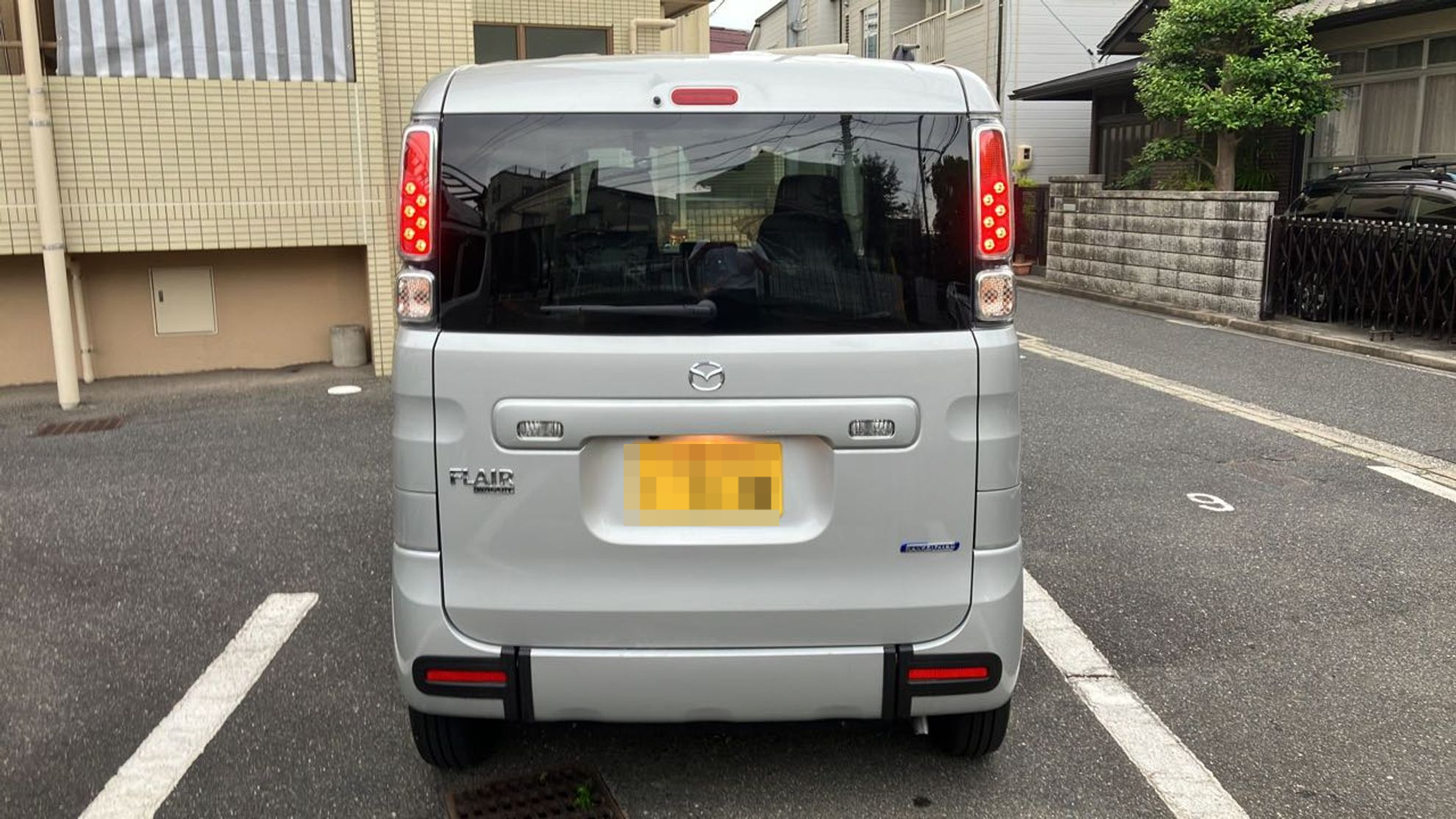 外装後方