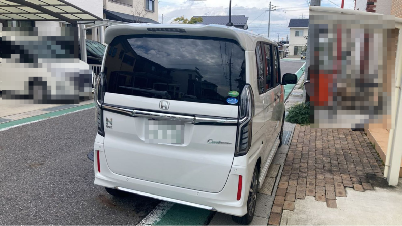 外装右後