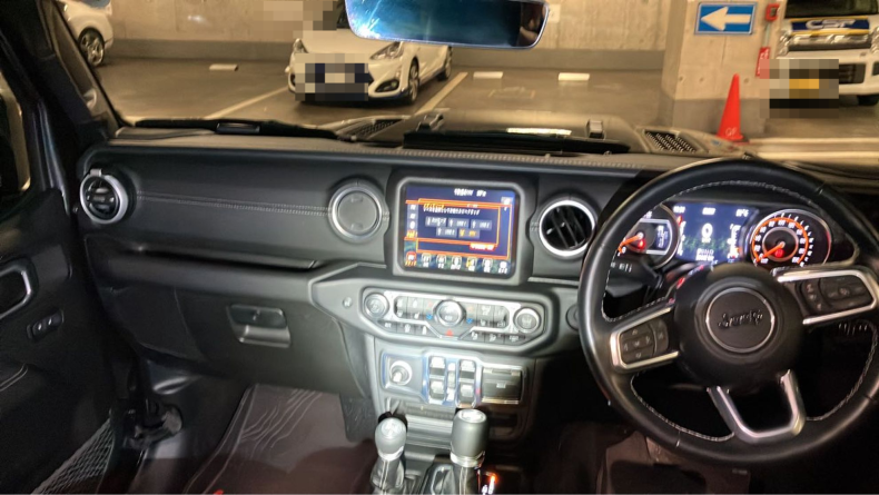 内装インパネ全体