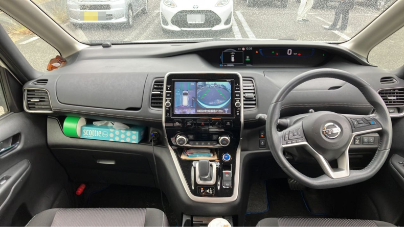 内装インパネ全体