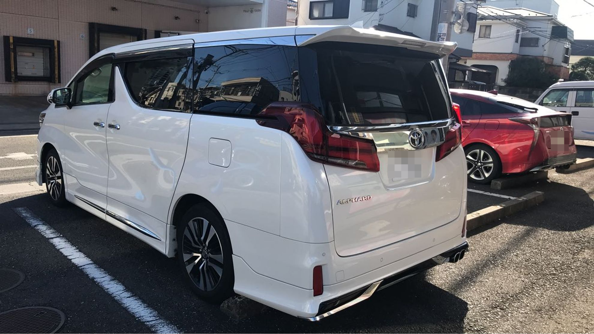 外装左後方