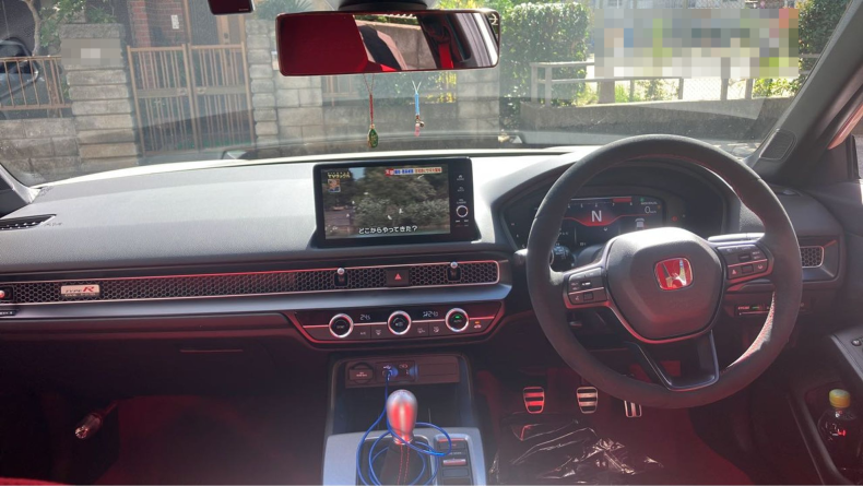 内装インパネ全体