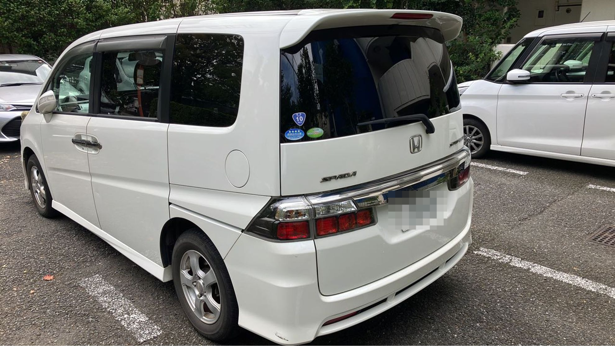 外装左後方