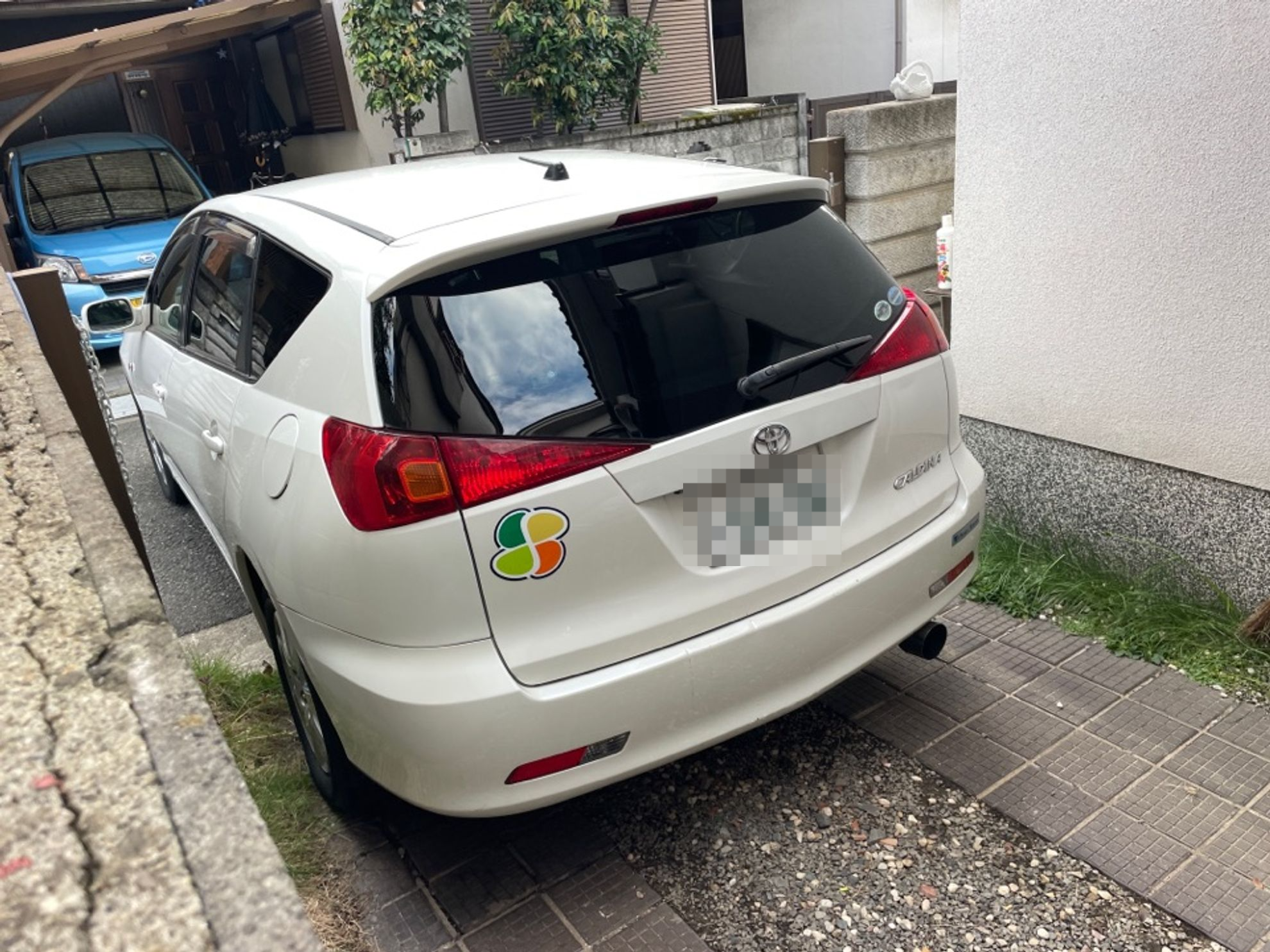 外装左後方