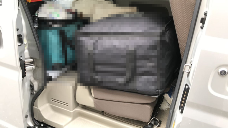 内装後方シート