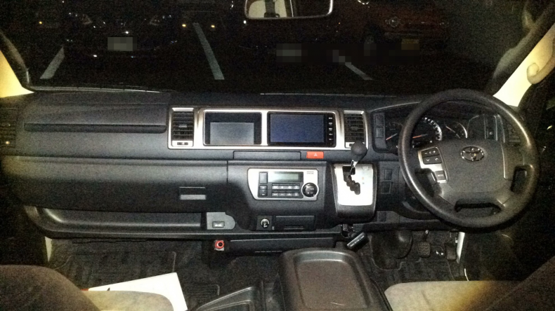 内装インパネ全体