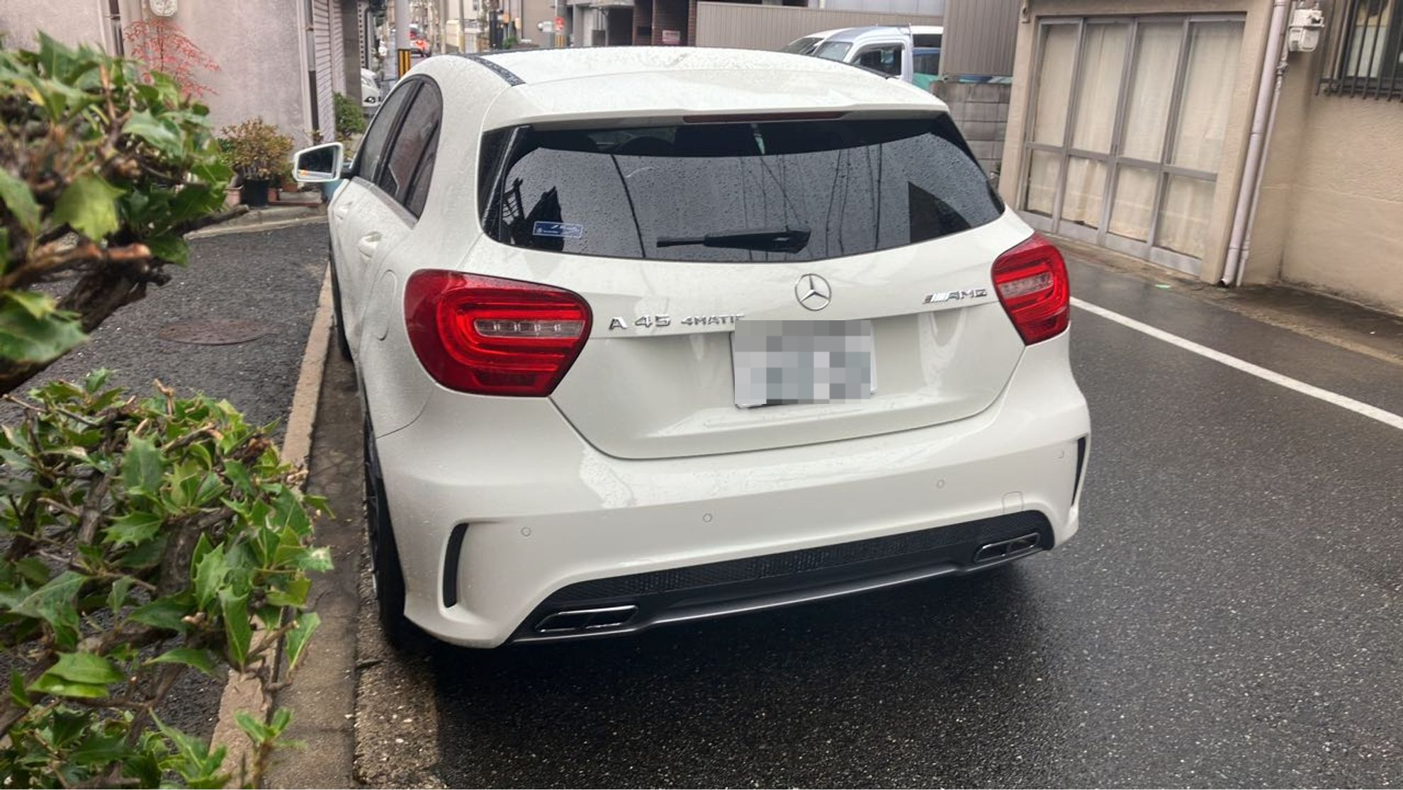 外装左後方
