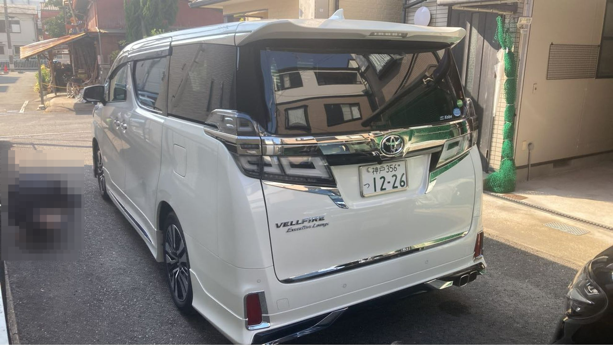 外装左後方