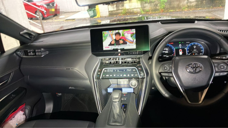 内装インパネ全体