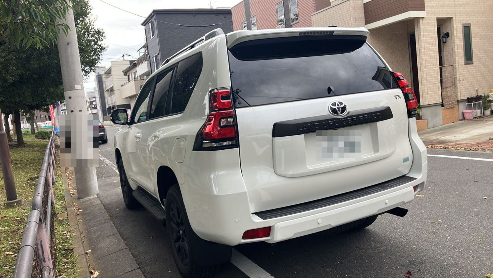 外装左後方