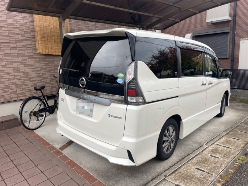 外装右後