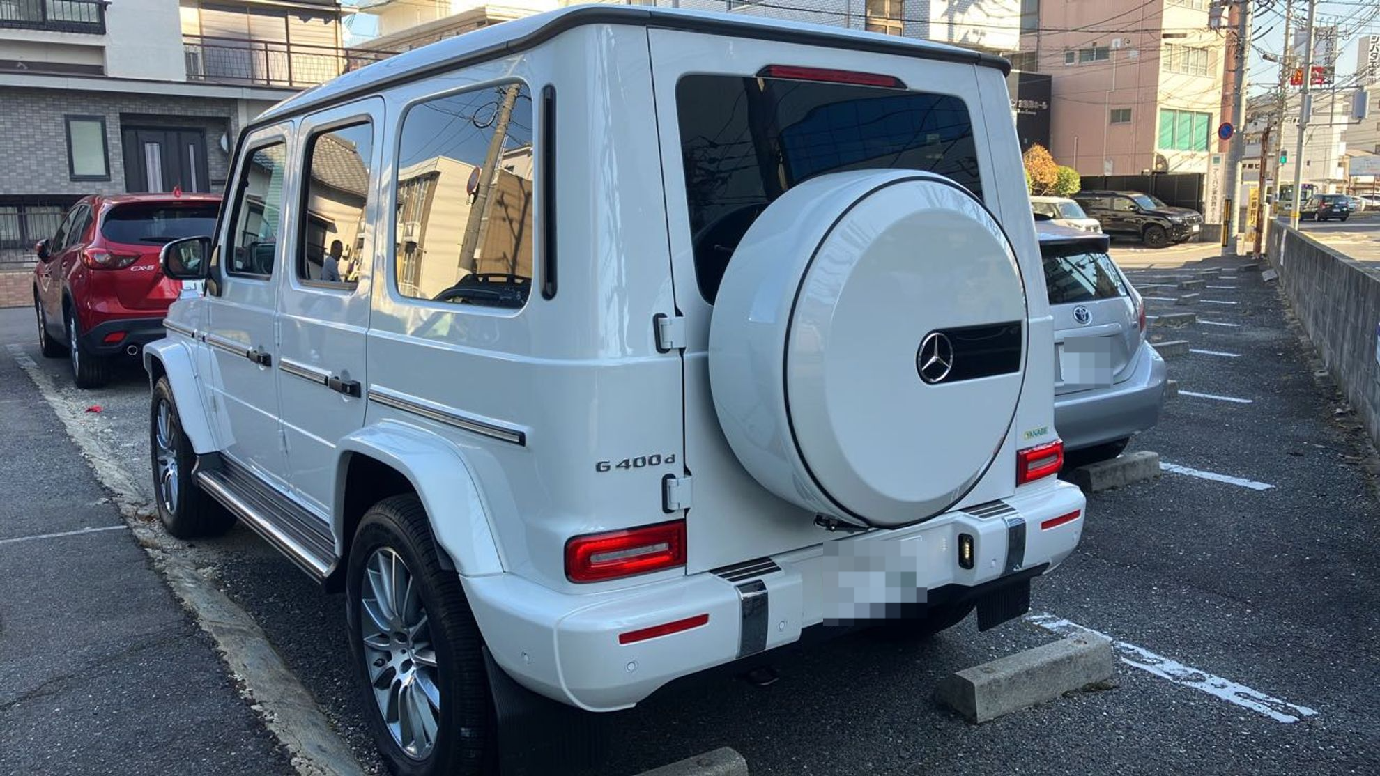 外装左後方