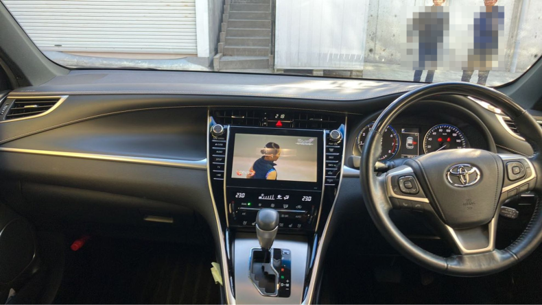 内装インパネ全体