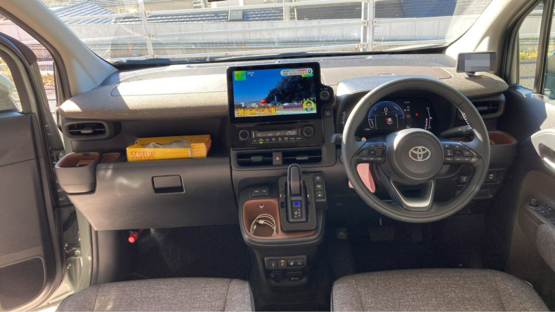 内装インパネ全体