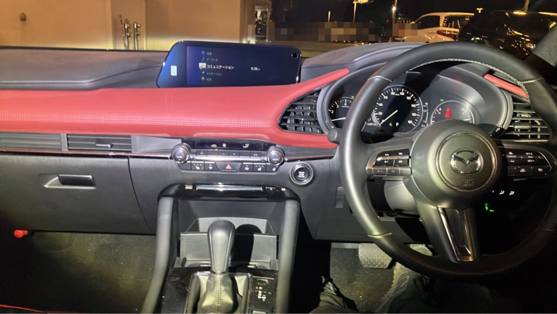 内装インパネ全体