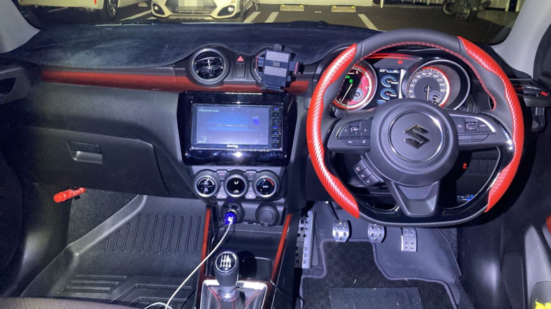 内装インパネ全体