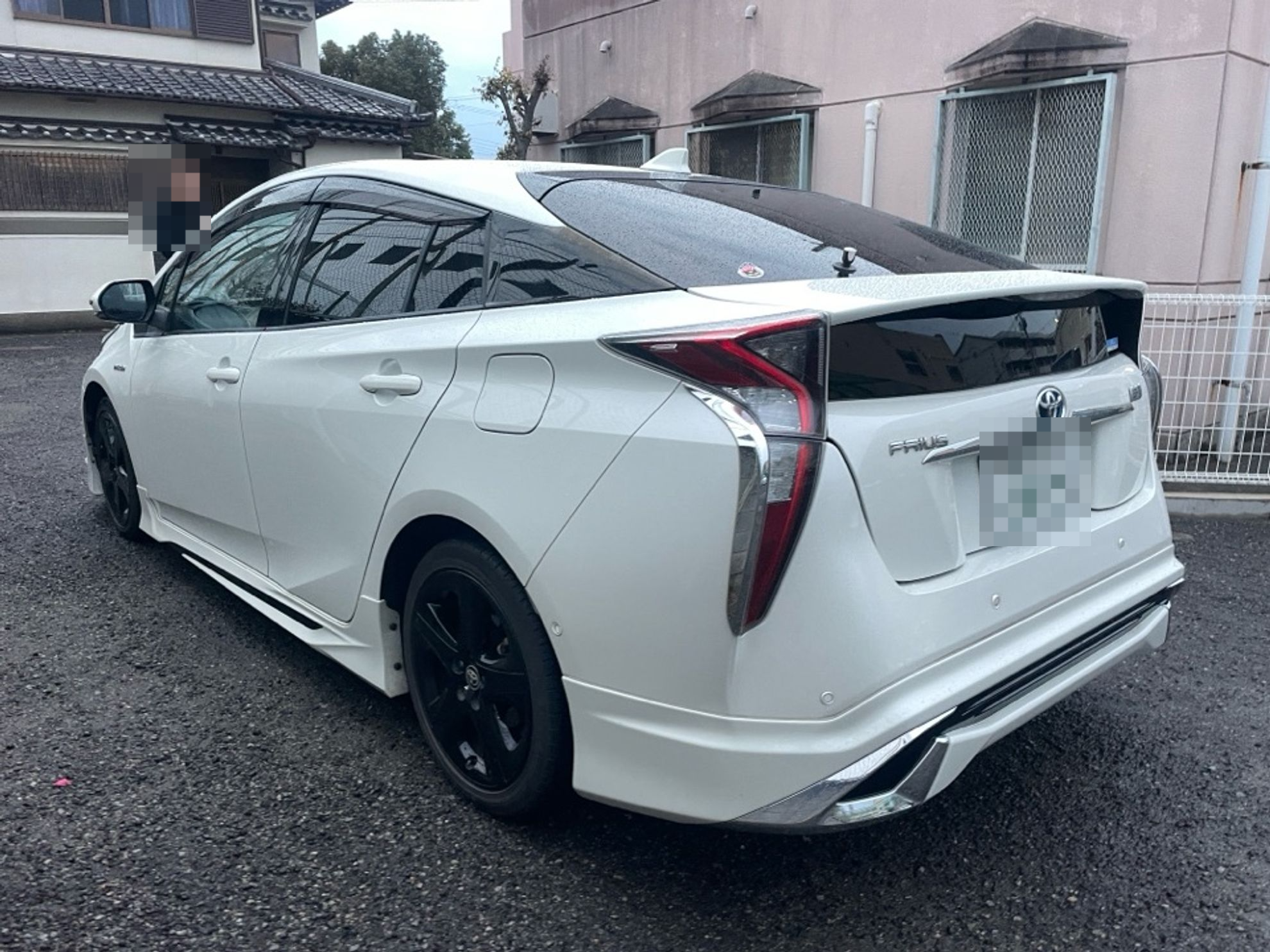 外装左後方