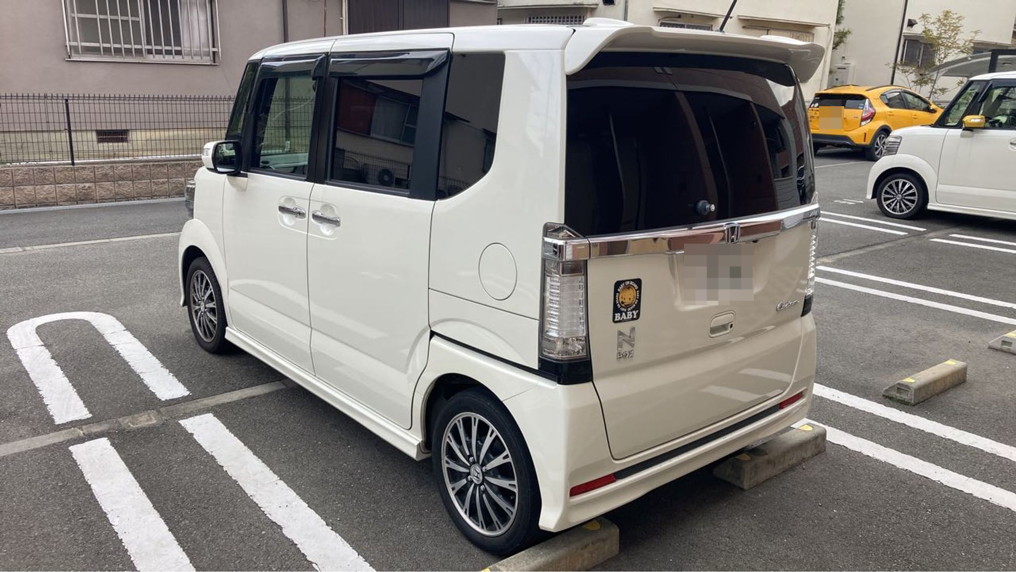 外装左後方