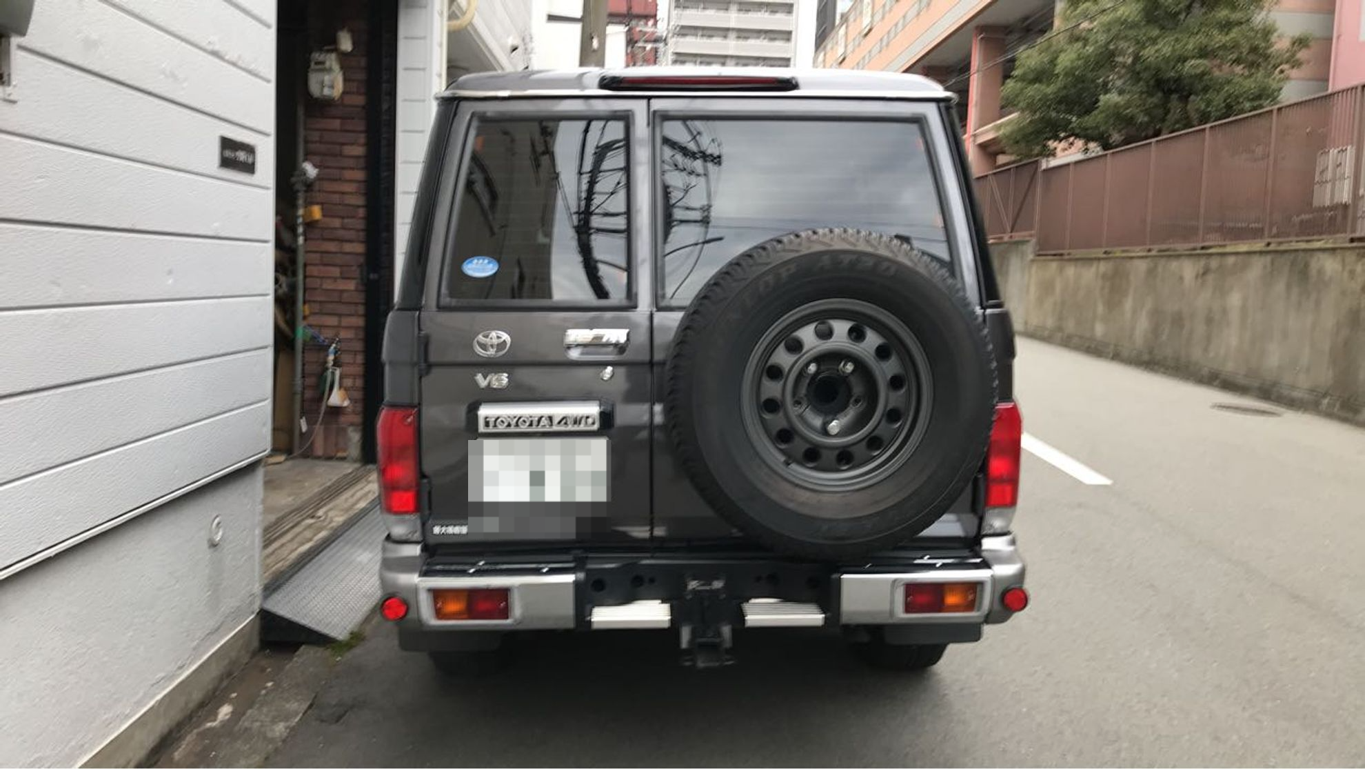 外装後方