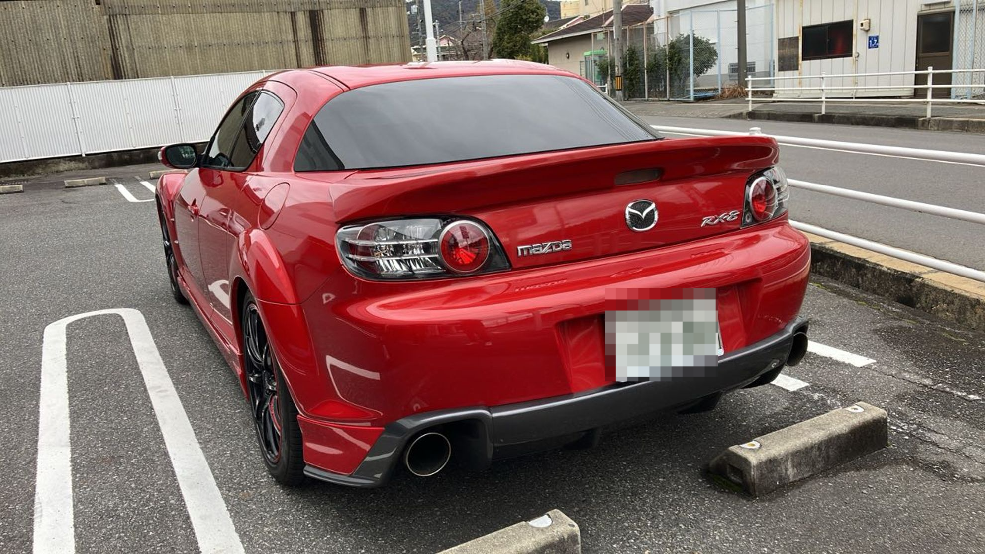 外装左後方
