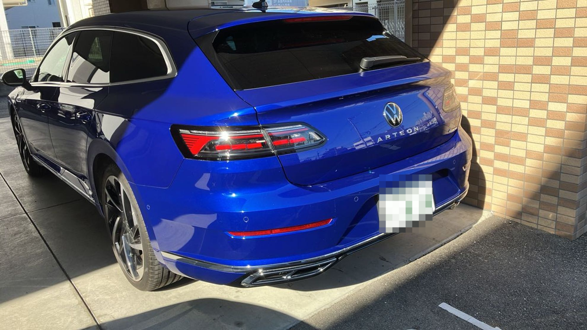 外装左後方