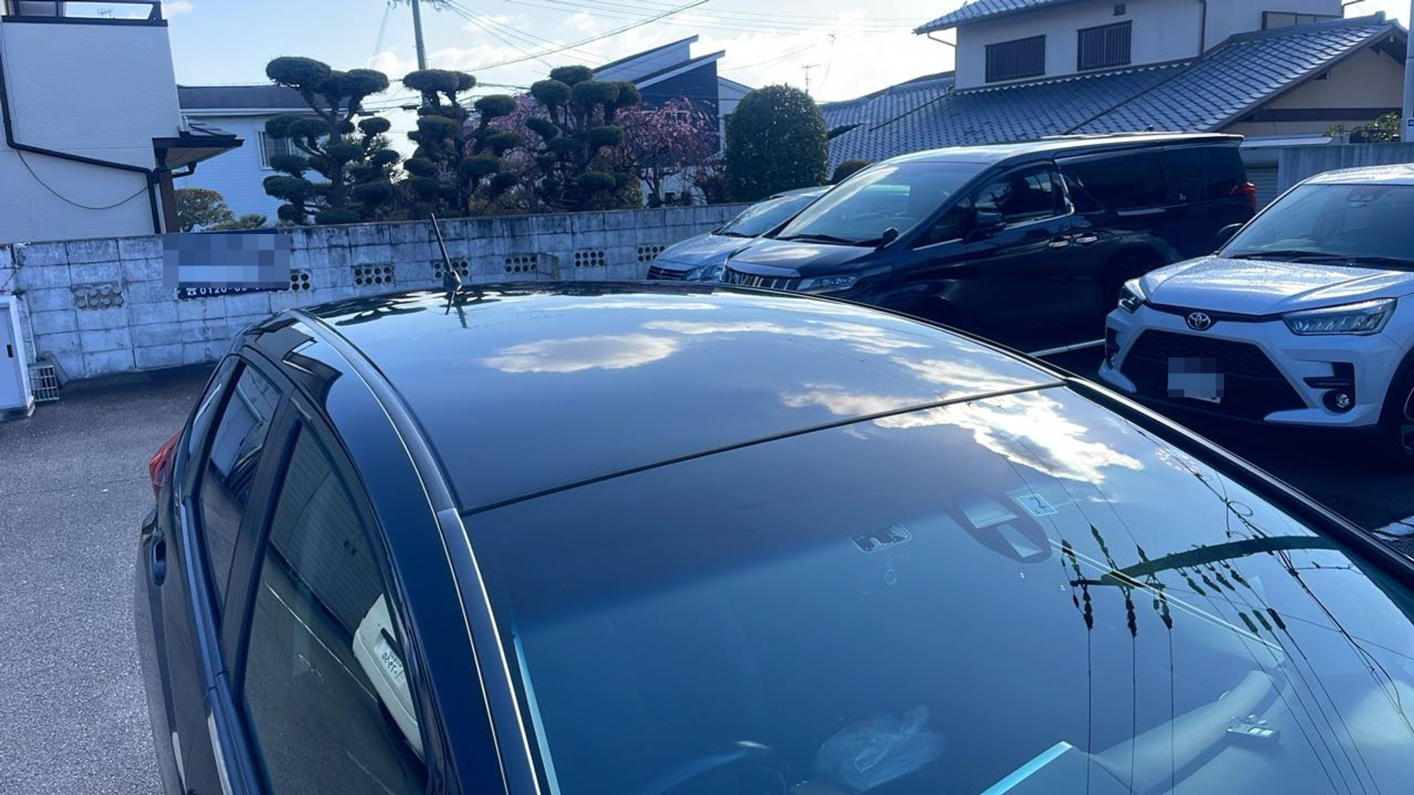 正面ルーフ