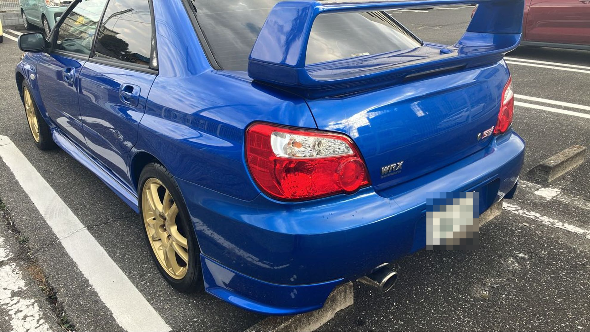 外装左後方