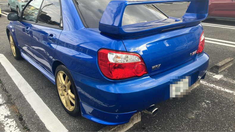 外装左後方