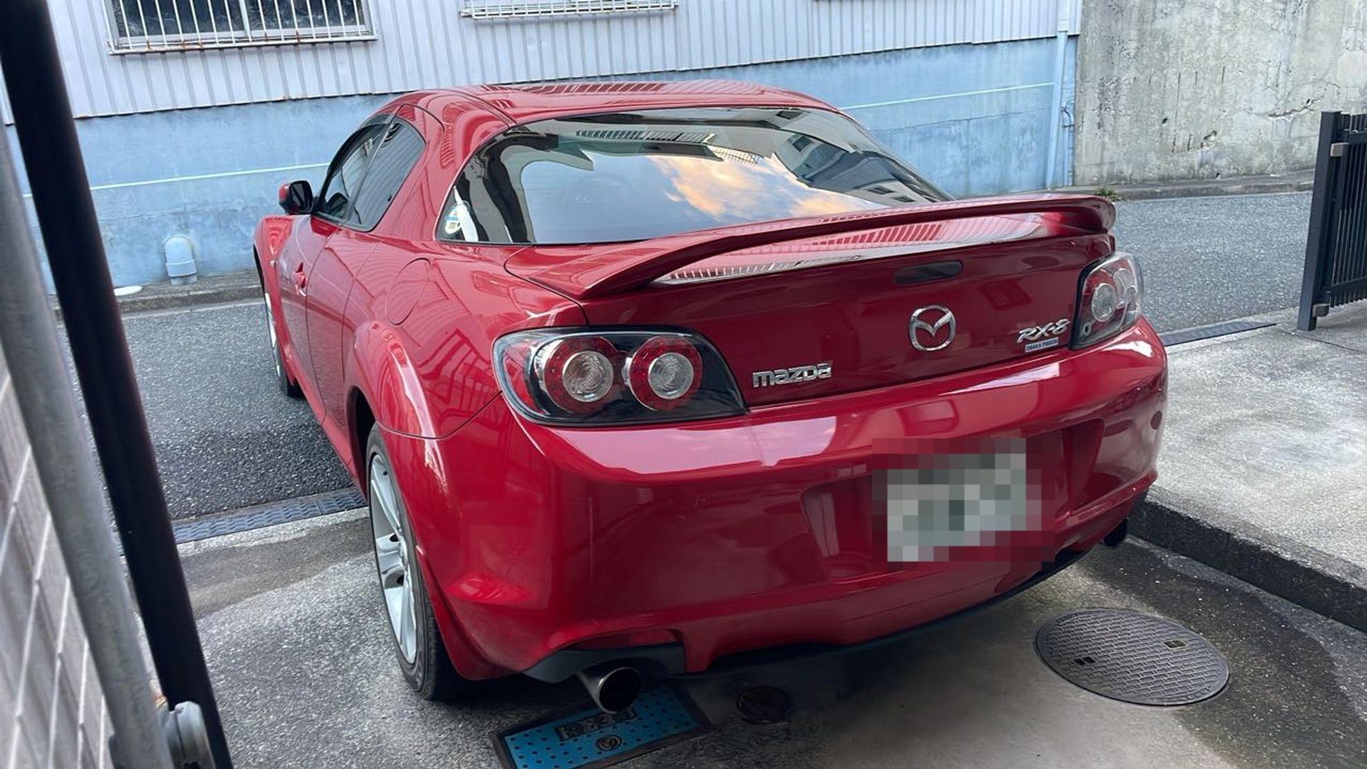 外装左後方