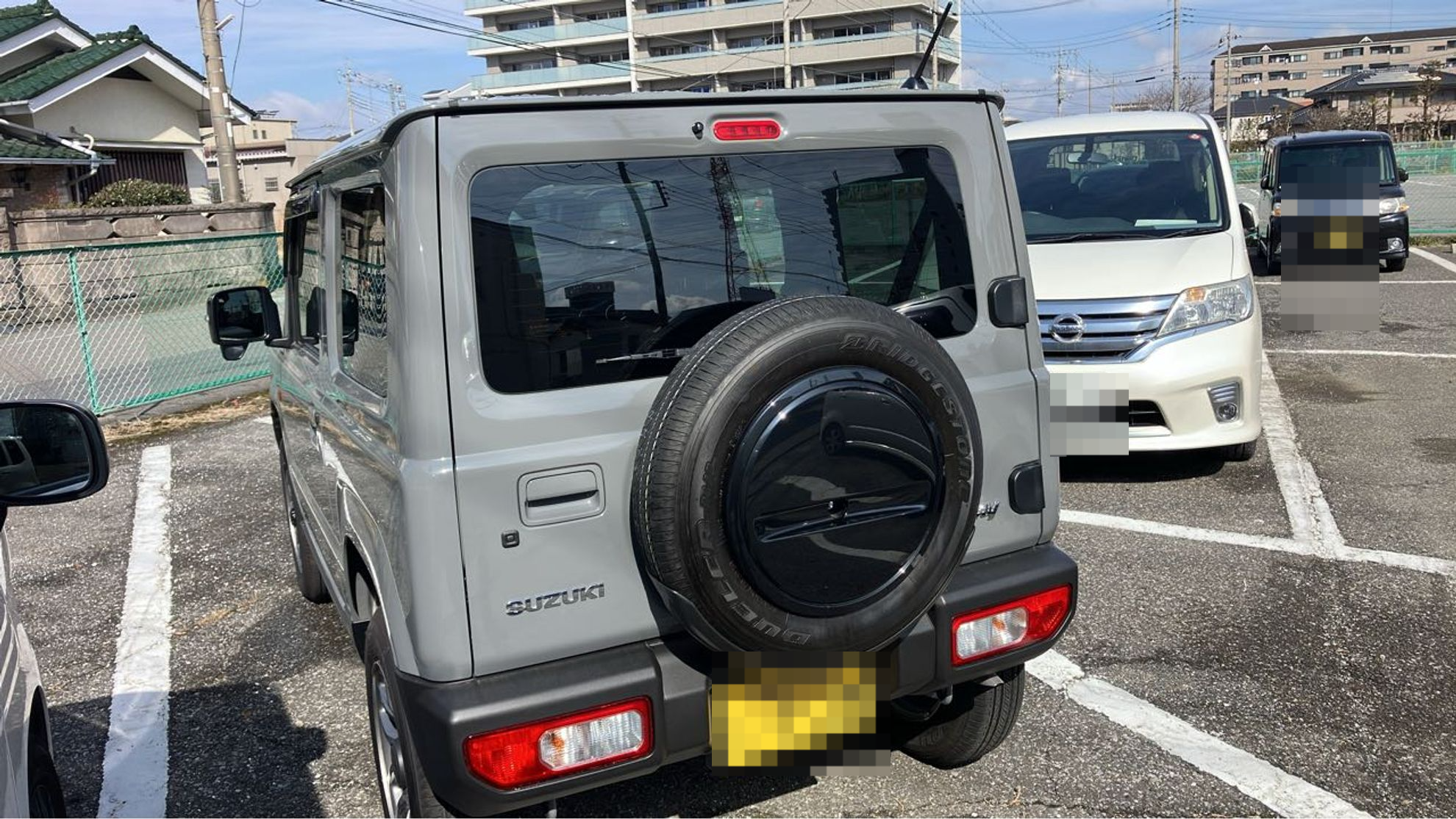 外装左後方