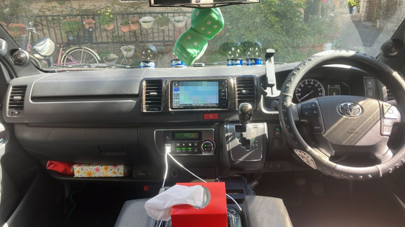 内装インパネ全体