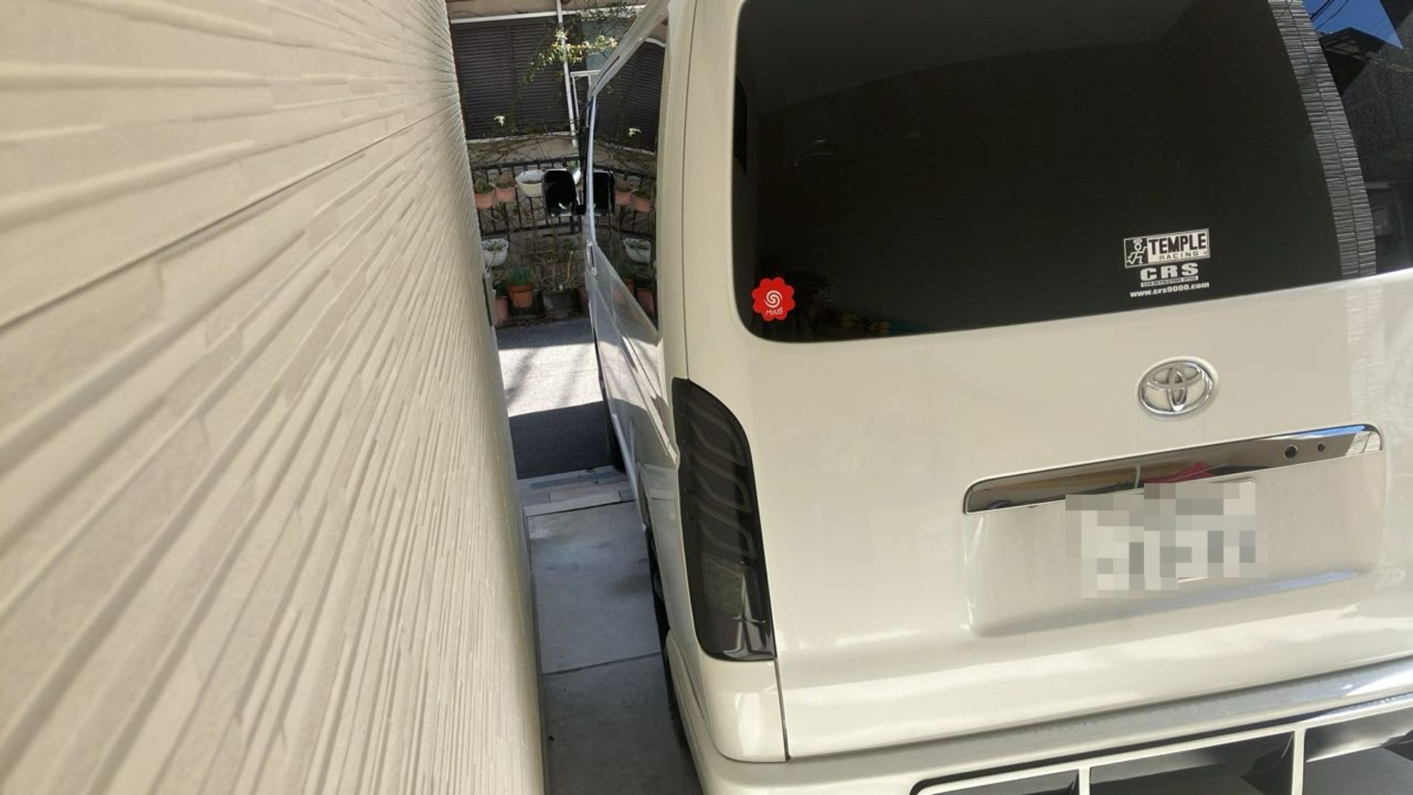 外装左後方