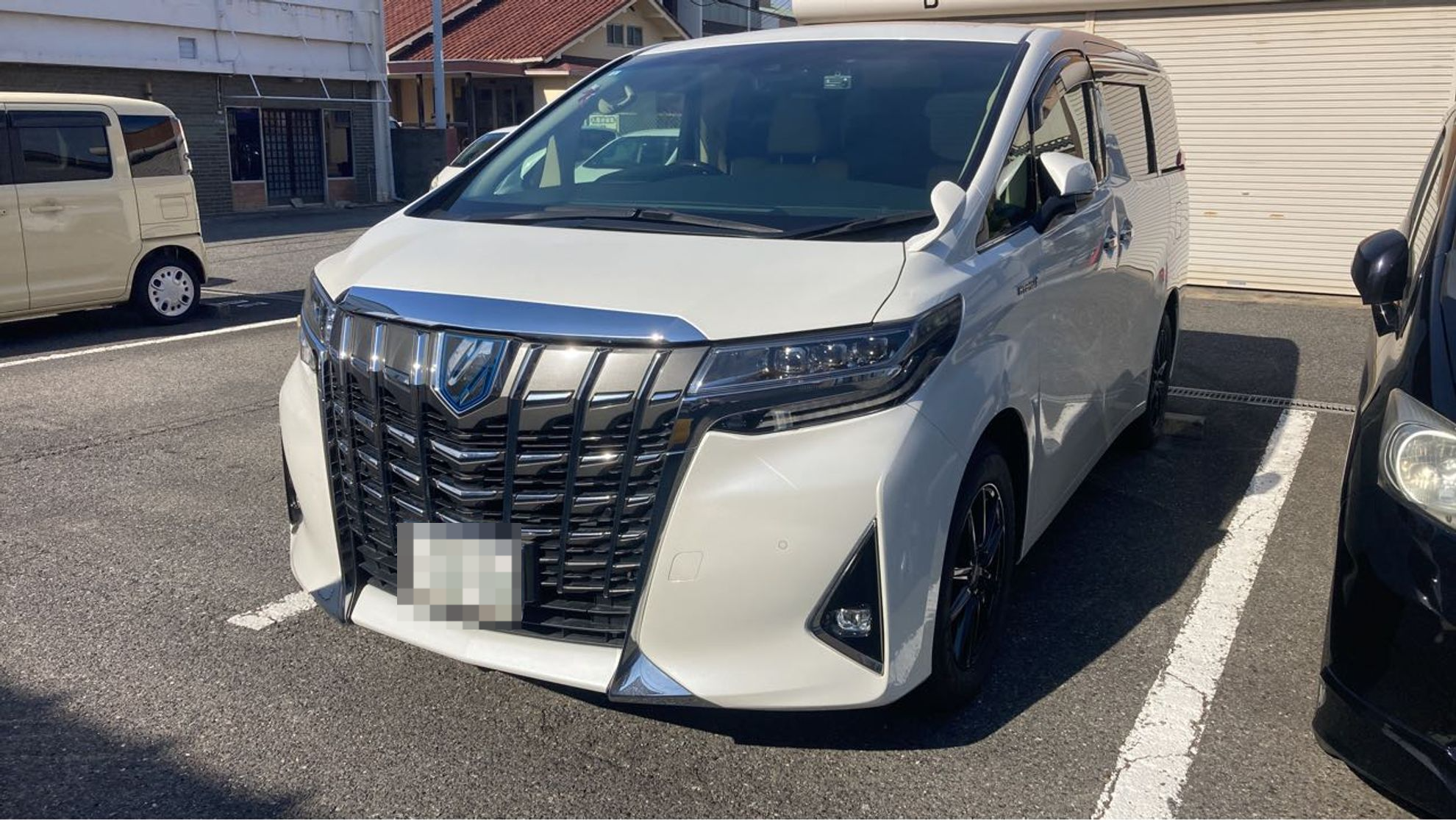トヨタ アルファードハイブリッドの売買実績画像