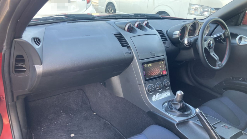 内装インパネ全体