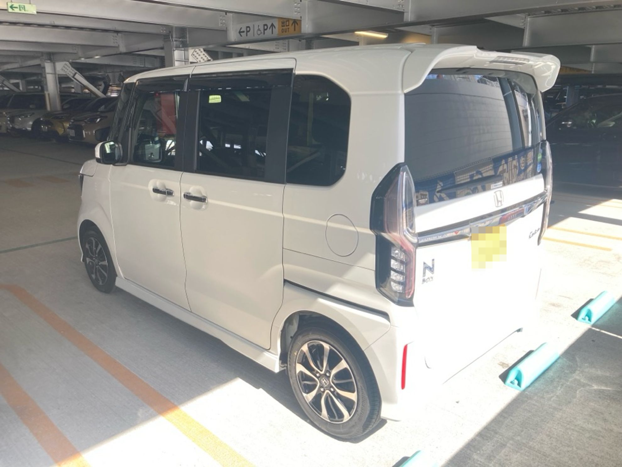 外装左後方