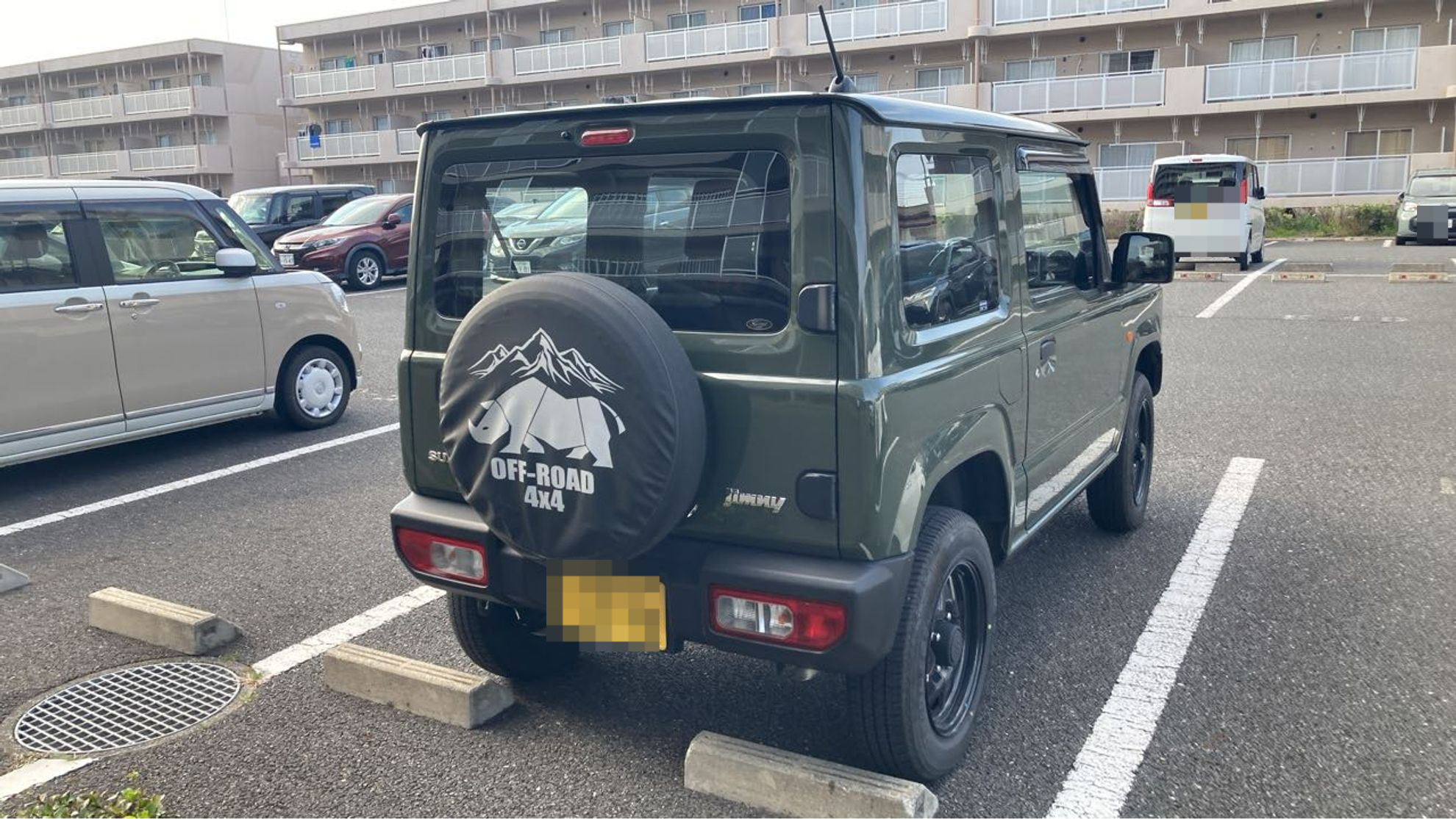 外装右後