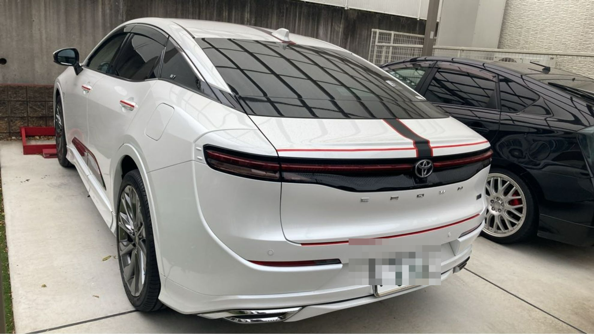 外装左後方