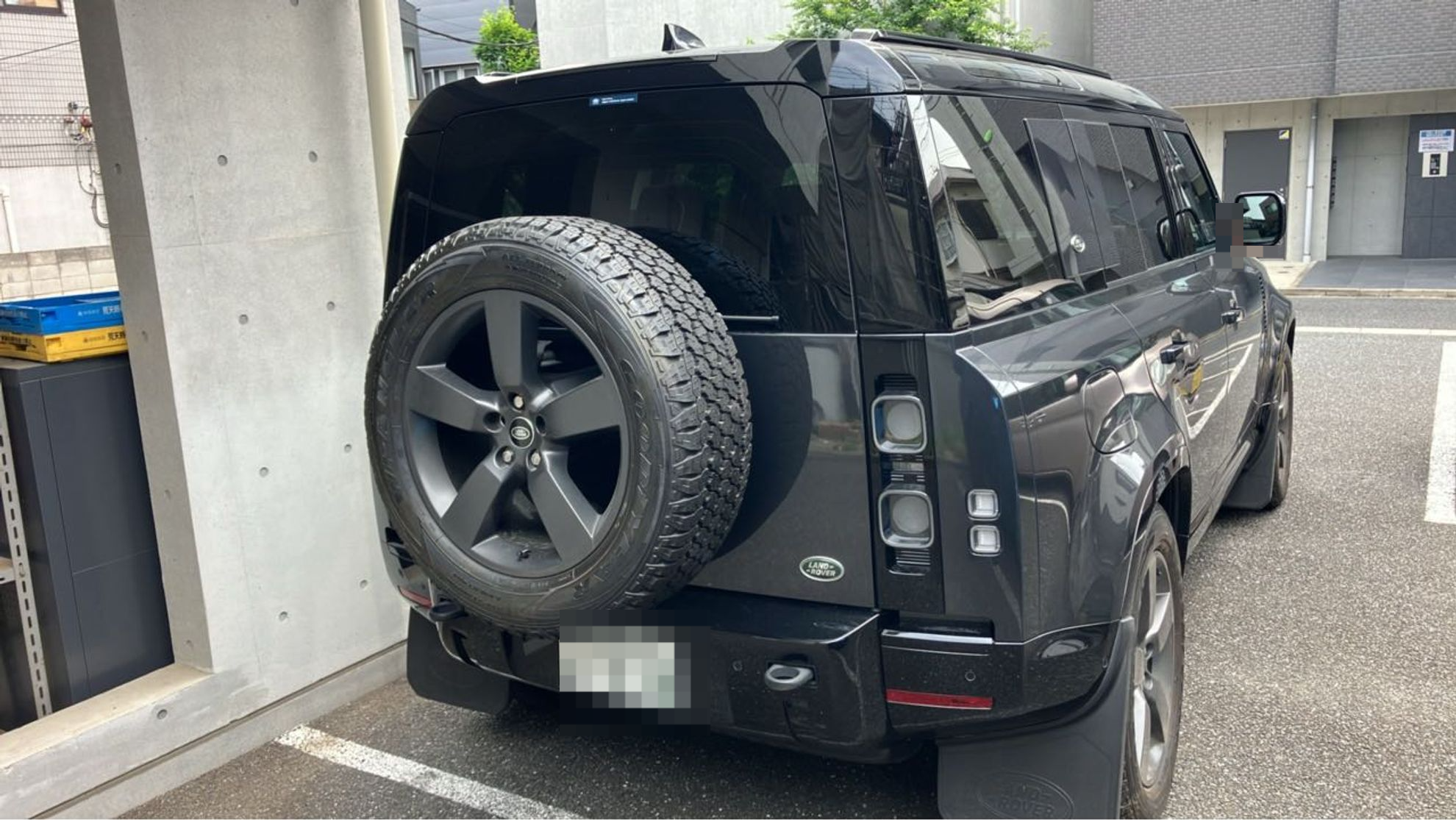 外装右後