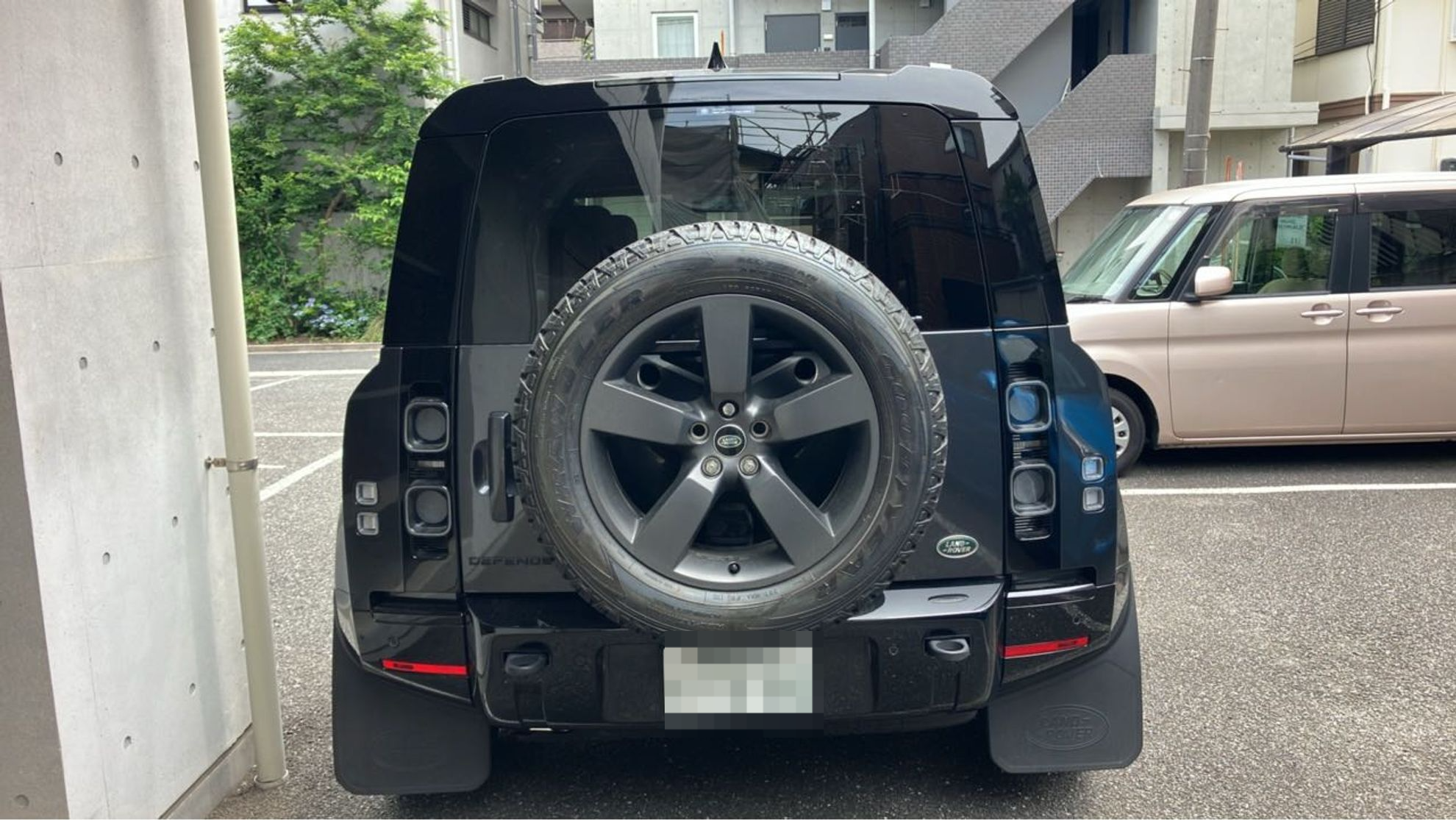 外装後方