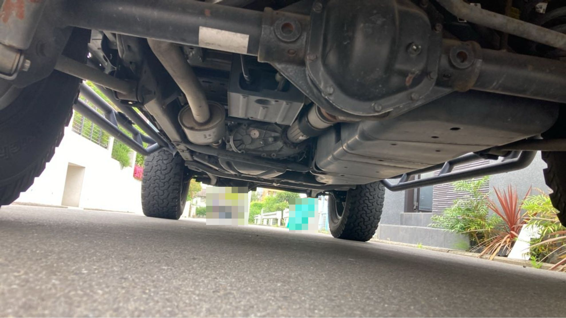 裏面足回り