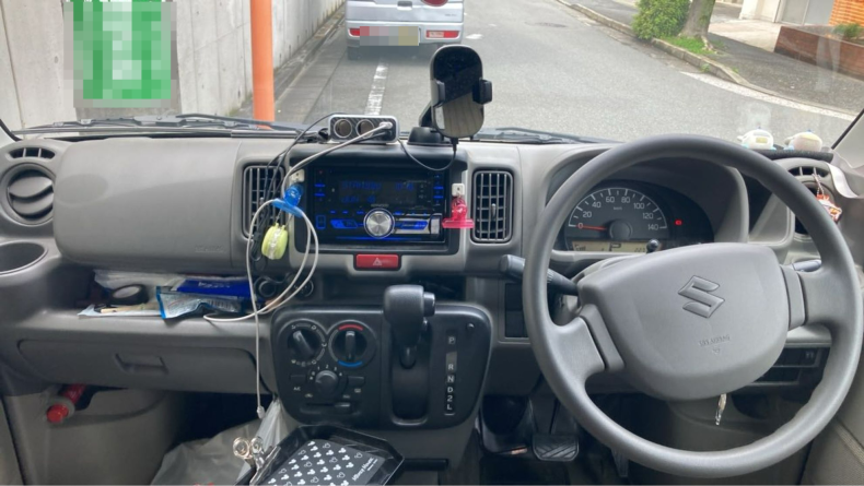 内装インパネ全体