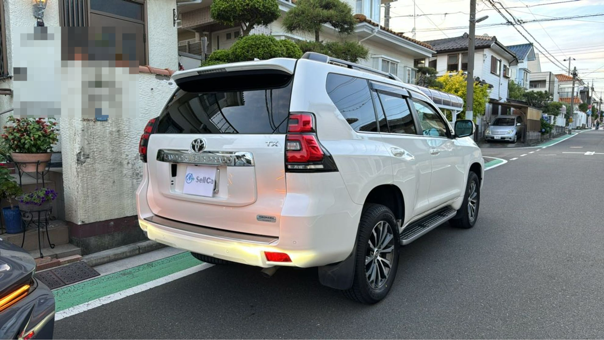 外装左後方