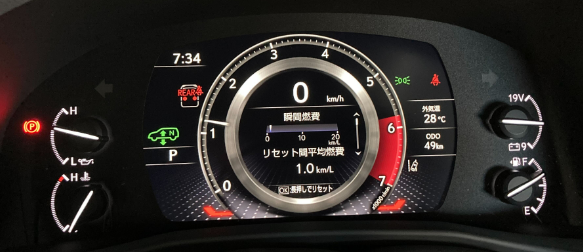 内装メーター