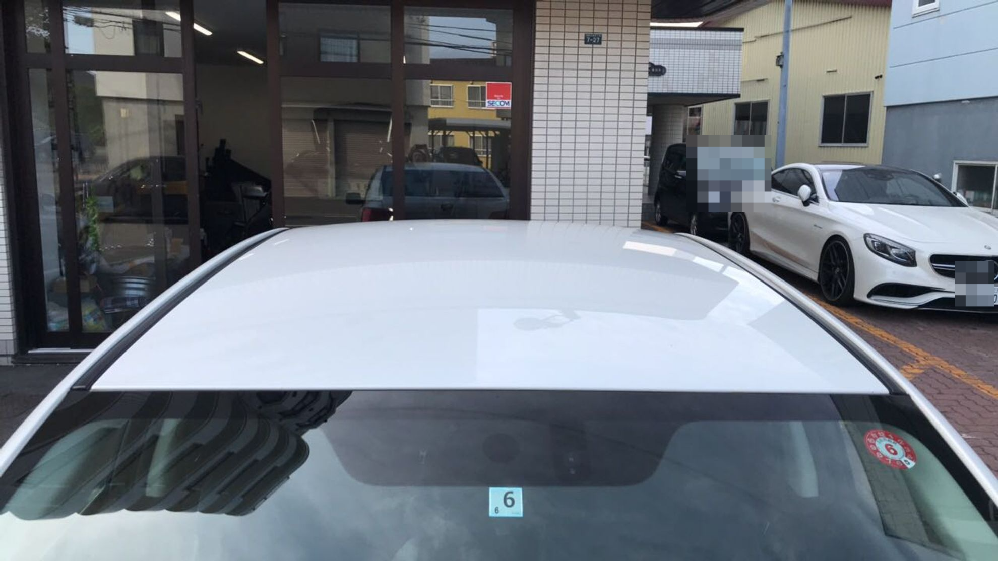 正面ルーフ