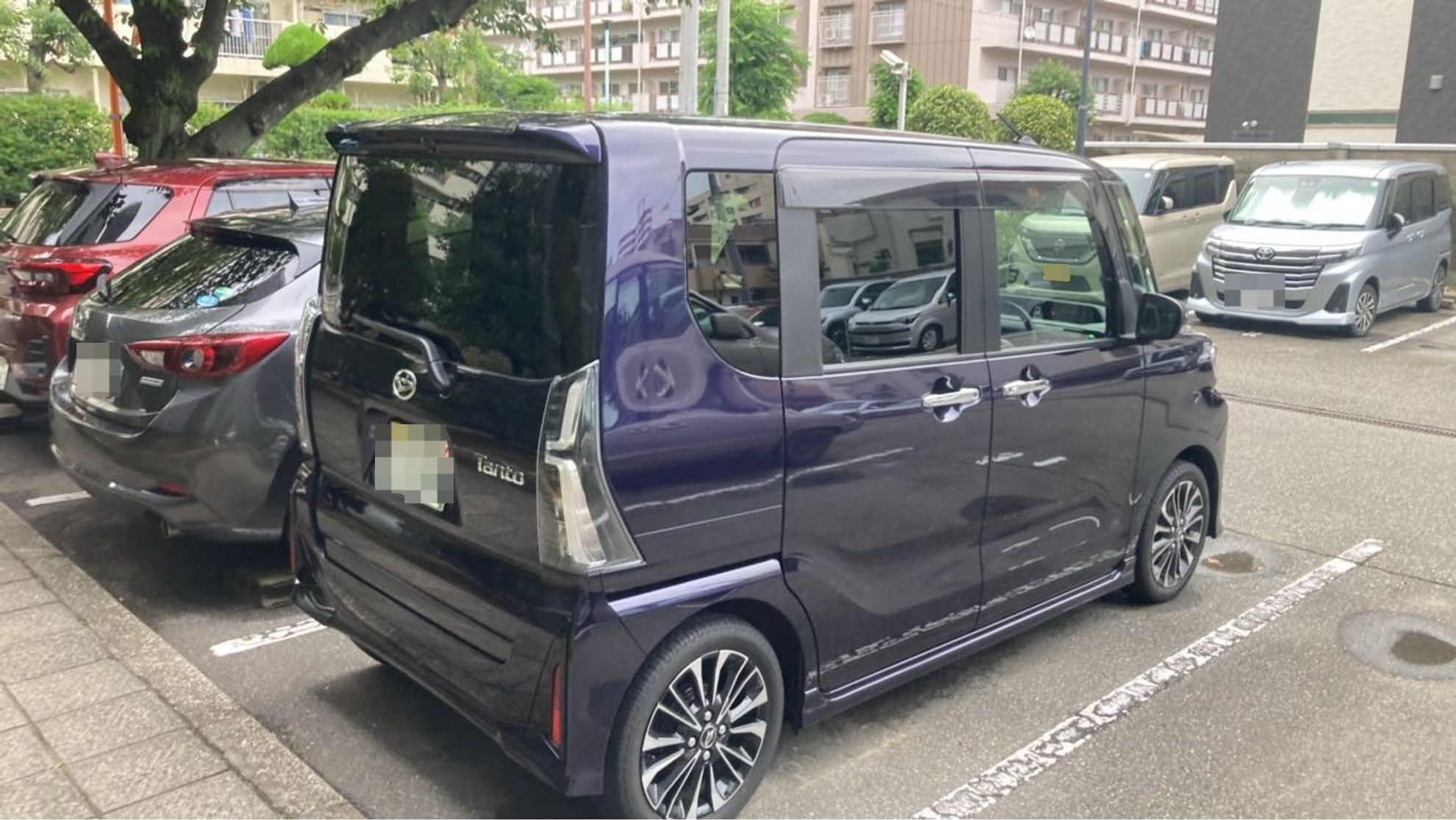 外装右後